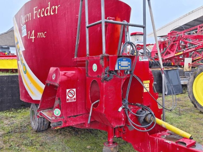 Futtermischwagen des Typs JF Zago Queen Feeder, Gebrauchtmaschine in azerailles (Bild 1)