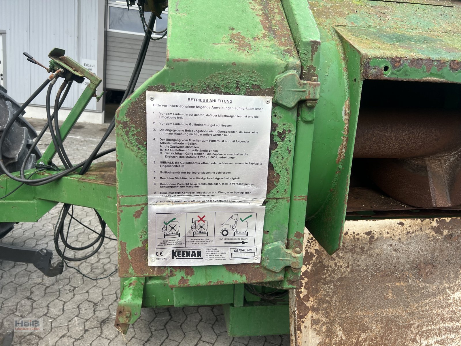 Futtermischwagen typu Keenan Easy Feeder 100, Gebrauchtmaschine v Merkendorf (Obrázok 10)