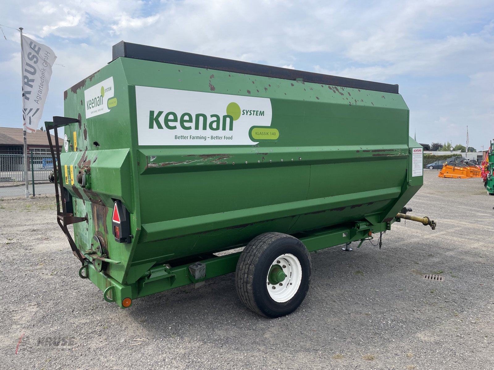 Futtermischwagen van het type Keenan Klassik 140, Gebrauchtmaschine in Fürstenau (Foto 1)