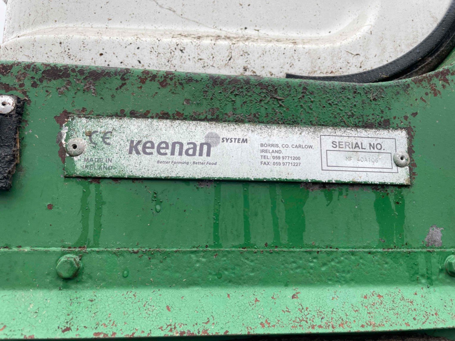 Futtermischwagen Türe ait Keenan Mélangeuse MECAFIBRE 400 Keenan, Gebrauchtmaschine içinde LA SOUTERRAINE (resim 6)