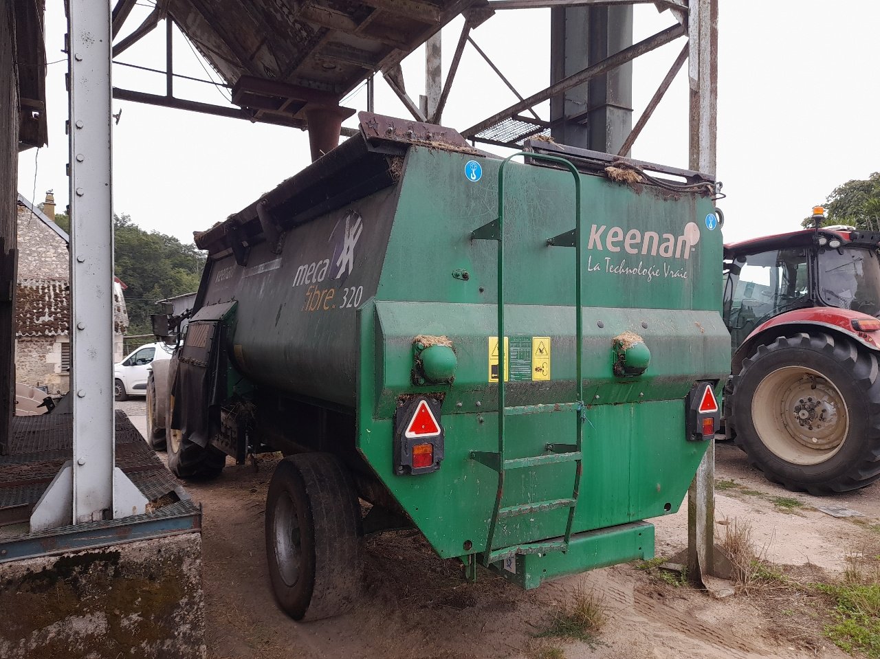 Futtermischwagen van het type Keenan Meca Fibre 320, Gebrauchtmaschine in SAINT LOUP (Foto 8)