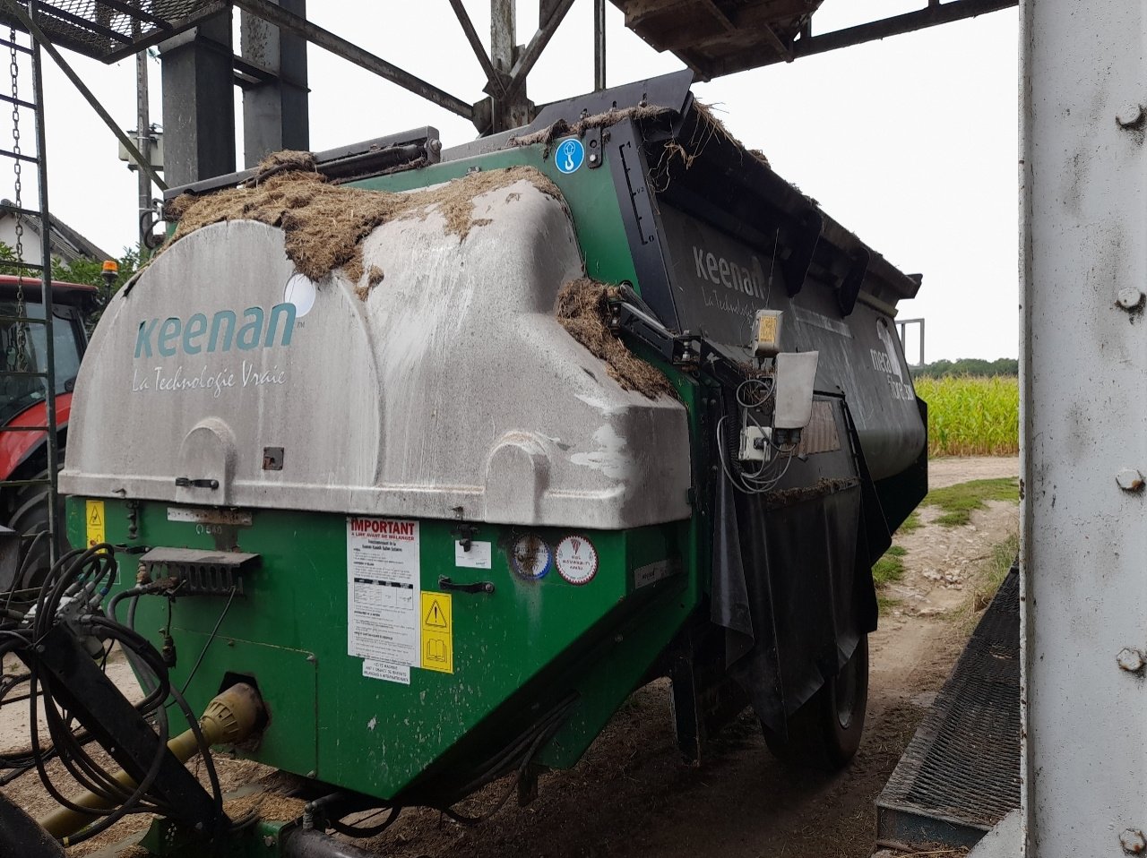 Futtermischwagen van het type Keenan Meca Fibre 320, Gebrauchtmaschine in SAINT LOUP (Foto 3)