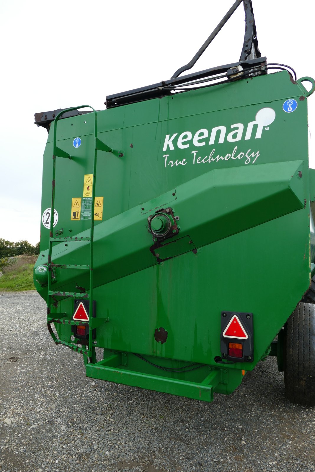 Futtermischwagen Türe ait Keenan Mech-Fiber 340, Gebrauchtmaschine içinde Dorsel (resim 2)