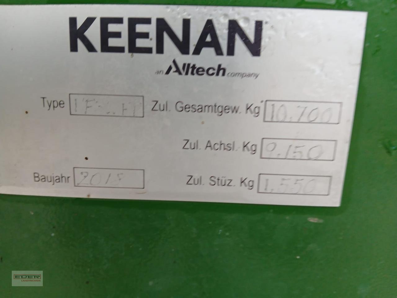 Futtermischwagen tipa Keenan MechFiber 320, Gebrauchtmaschine u Tuntenhausen (Slika 7)