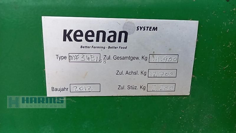 Futtermischwagen Türe ait Keenan Mechfiber 340, Gebrauchtmaschine içinde Sassenholz (resim 4)