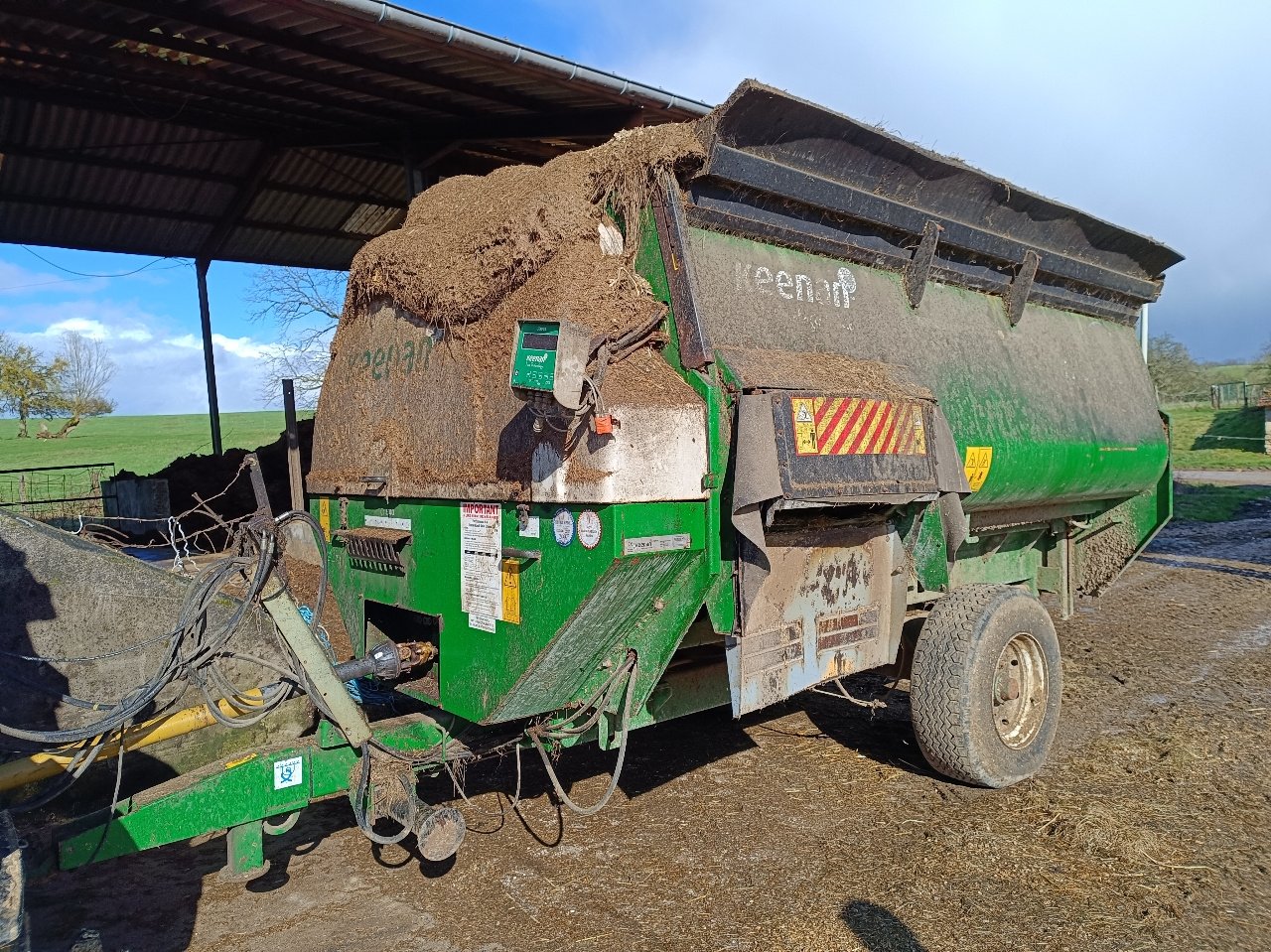 Futtermischwagen типа Keenan Polifibre 320, Gebrauchtmaschine в MANDRES-SUR-VAIR (Фотография 1)