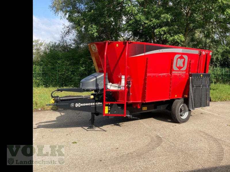 Futtermischwagen van het type Kongskilde VM 14-2 S, Neumaschine in Friedberg-Derching (Foto 1)