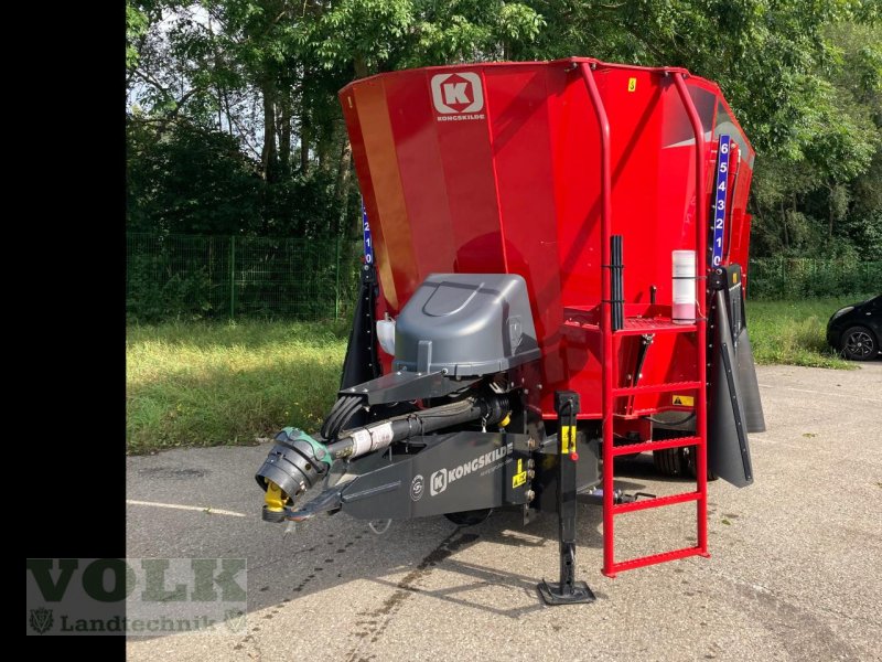 Futtermischwagen van het type Kongskilde VM 14-2 S, Neumaschine in Friedberg-Derching