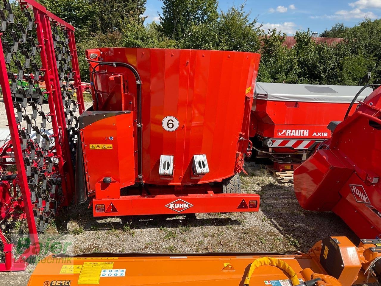 Futtermischwagen typu Kuhn Euromix 70, Gebrauchtmaschine v OBERNDORF-HOCHMOESSINGEN (Obrázek 4)