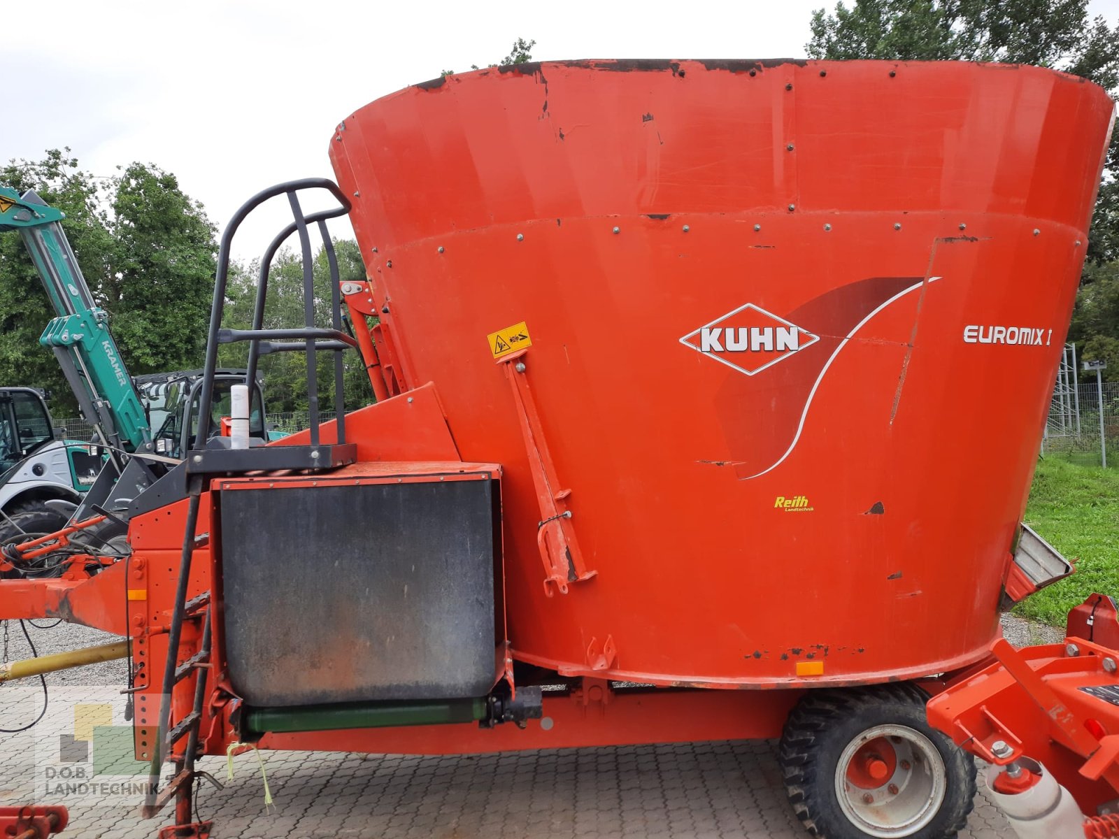 Futtermischwagen van het type Kuhn Euromix1 EUV170EUV170, Gebrauchtmaschine in Regensburg (Foto 4)