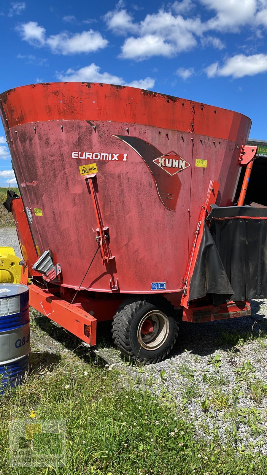 Futtermischwagen van het type Kuhn Euromix1, Gebrauchtmaschine in Lauterhofen (Foto 4)