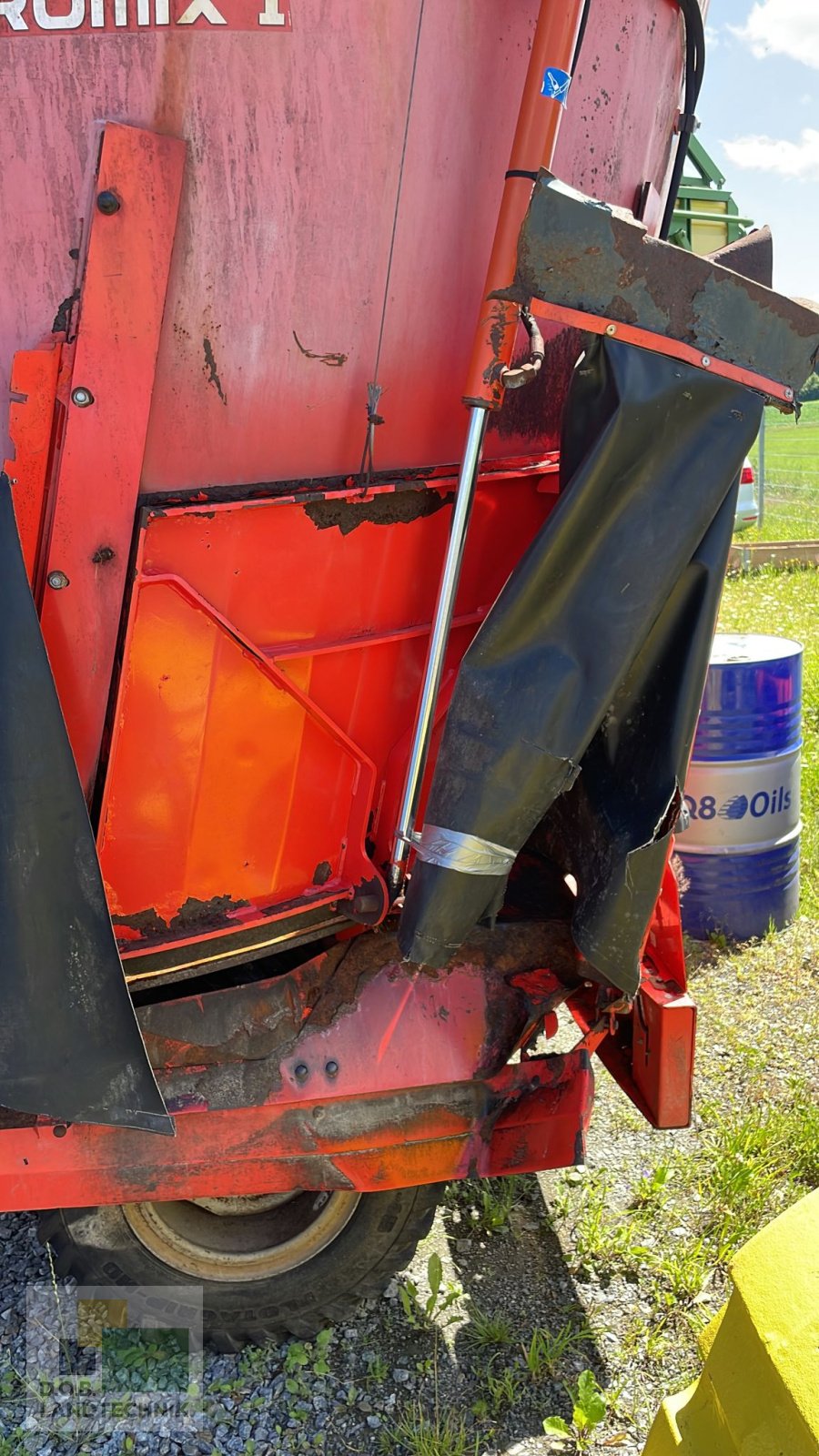 Futtermischwagen van het type Kuhn Euromix1, Gebrauchtmaschine in Lauterhofen (Foto 8)