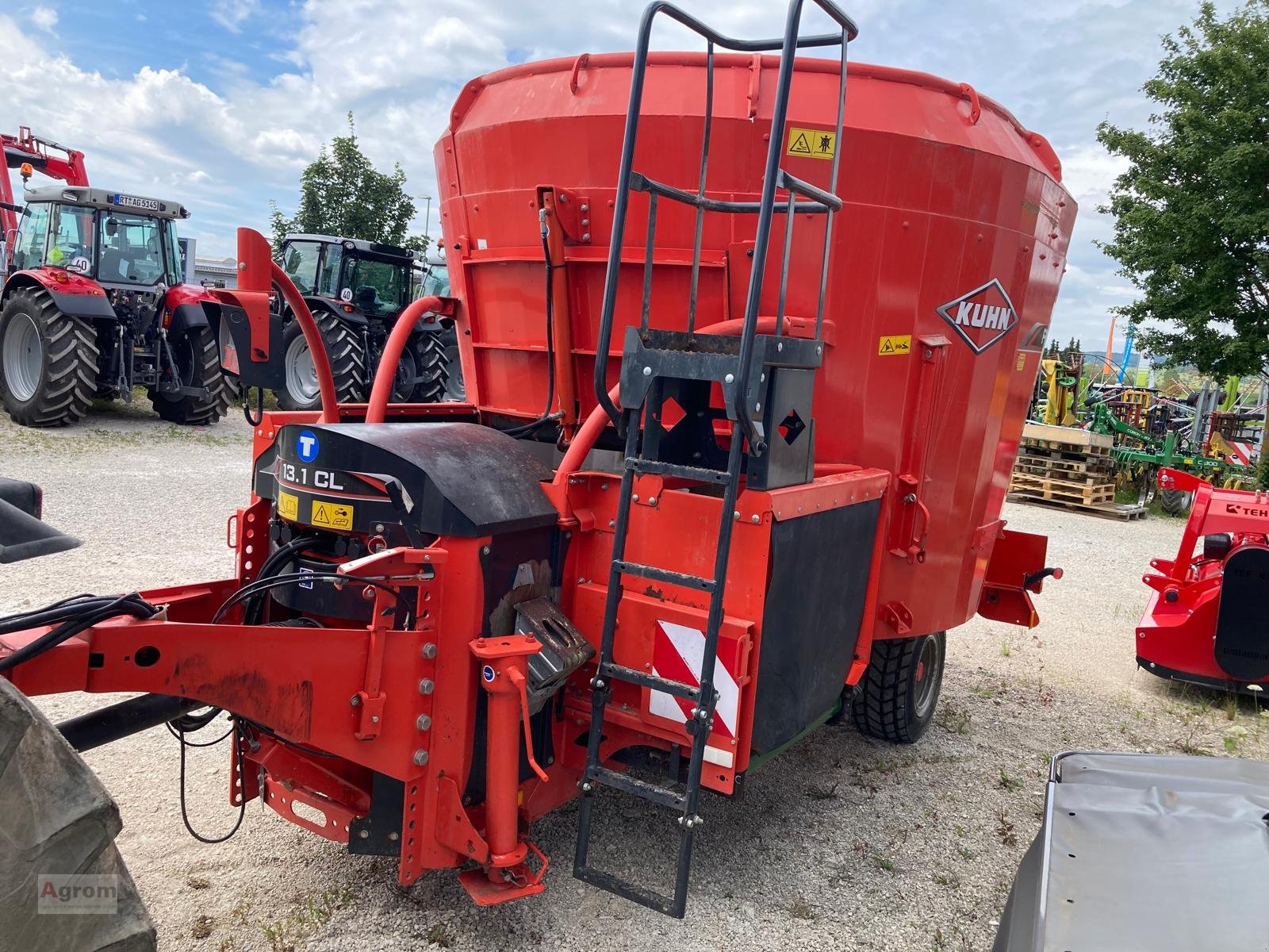 Futtermischwagen van het type Kuhn Profile 13.1 CL, Gebrauchtmaschine in Münsingen (Foto 5)