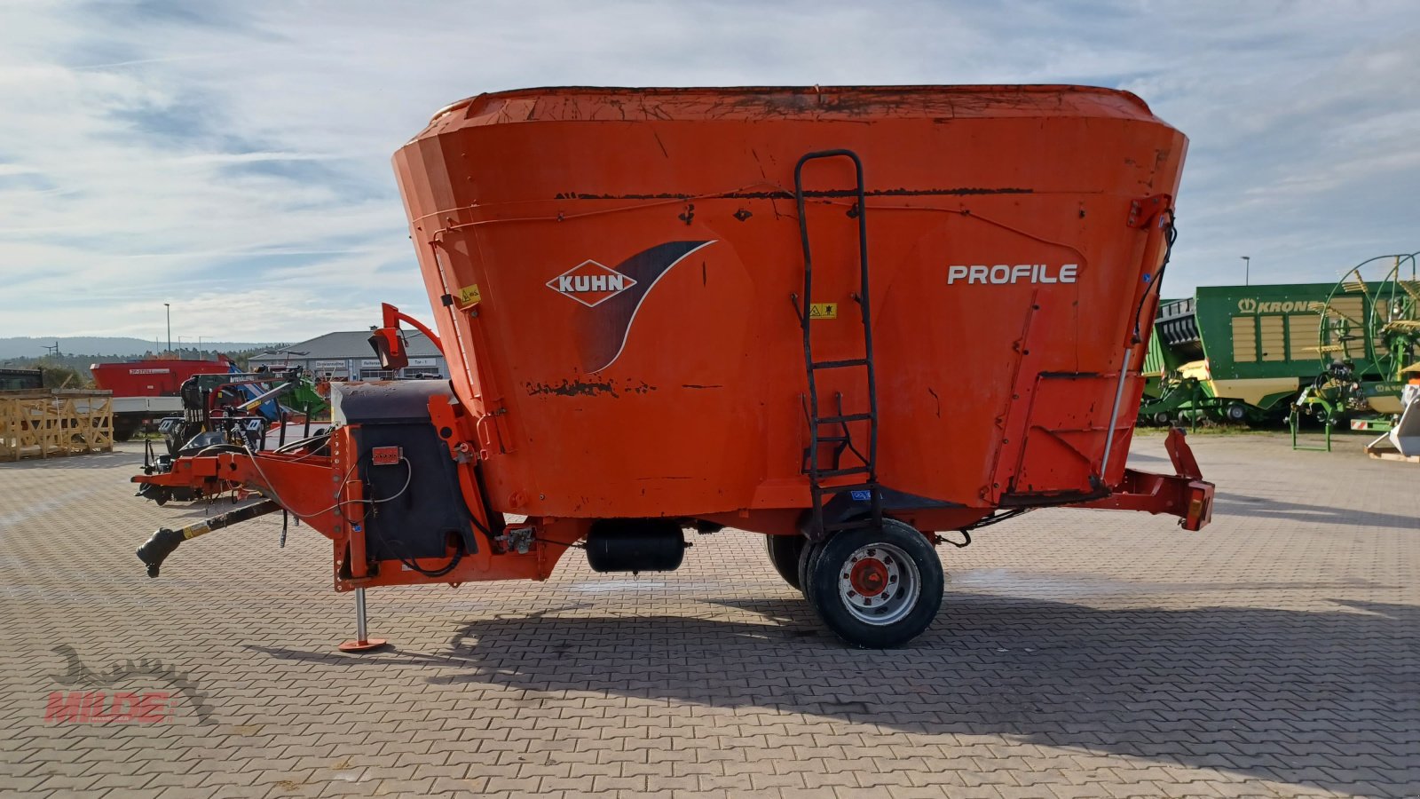 Futtermischwagen Türe ait Kuhn Profile 2070, Gebrauchtmaschine içinde Creußen (resim 4)