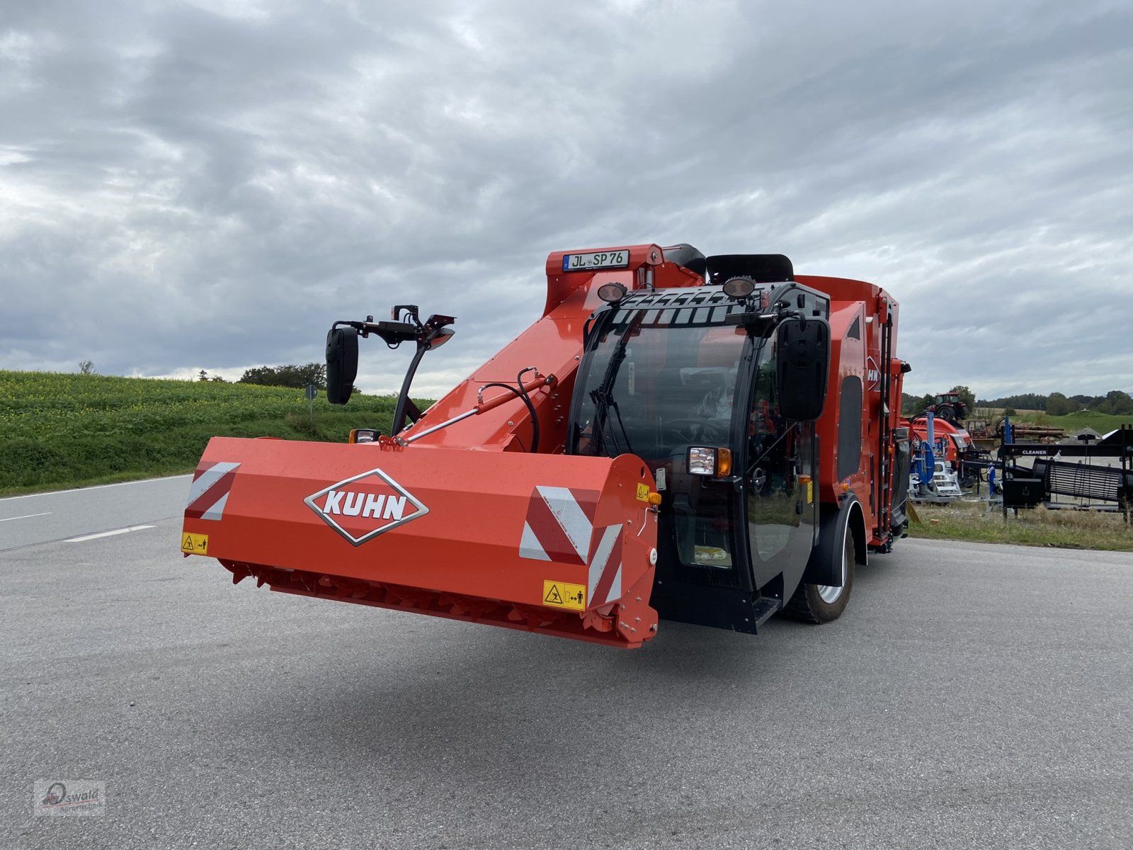 Futtermischwagen του τύπου Kuhn SPV 14, Neumaschine σε Iggensbach (Φωτογραφία 14)