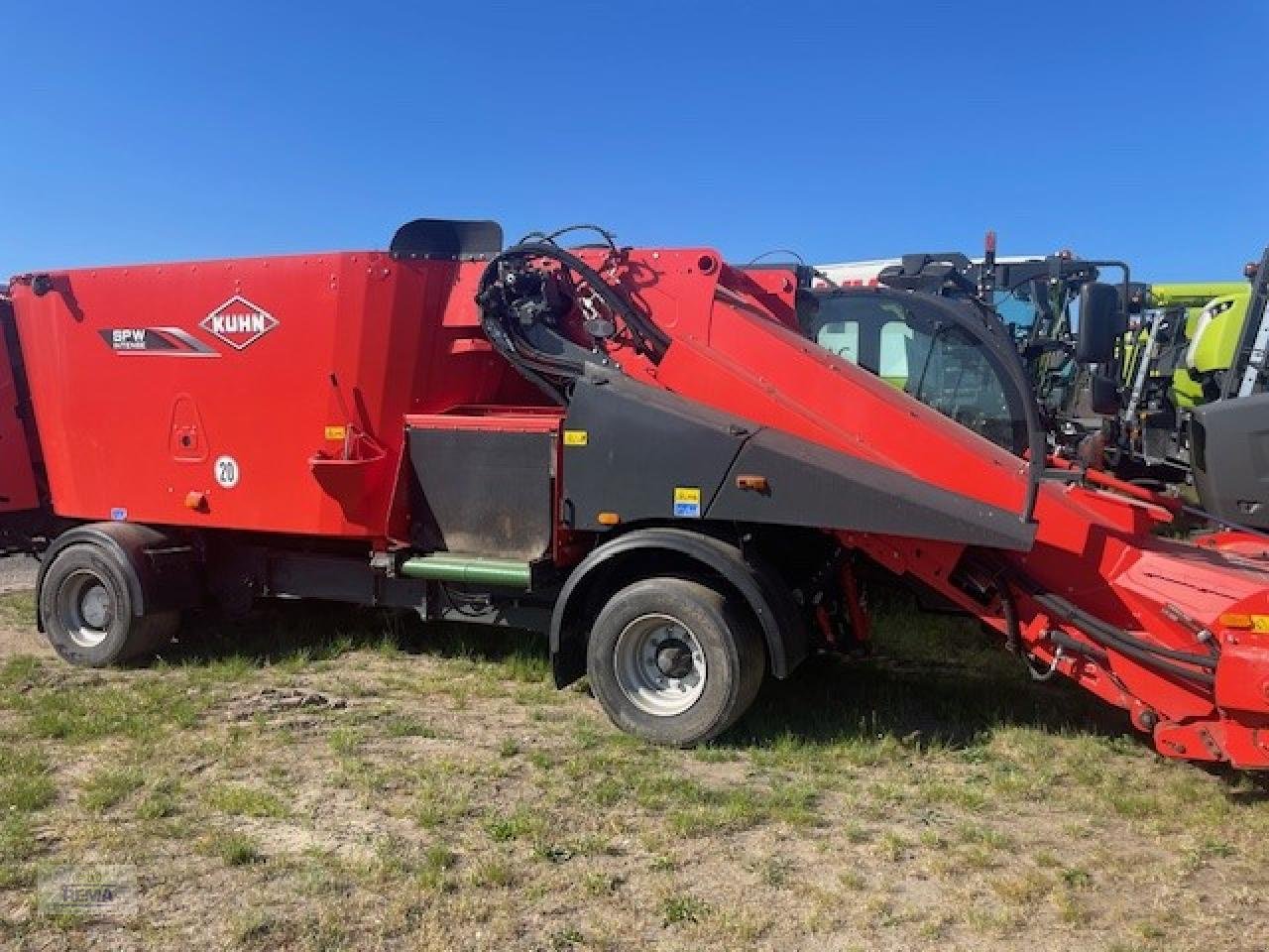 Futtermischwagen van het type Kuhn SPW Intense 14.2 CS, Gebrauchtmaschine in Belzig-Schwanebeck (Foto 2)