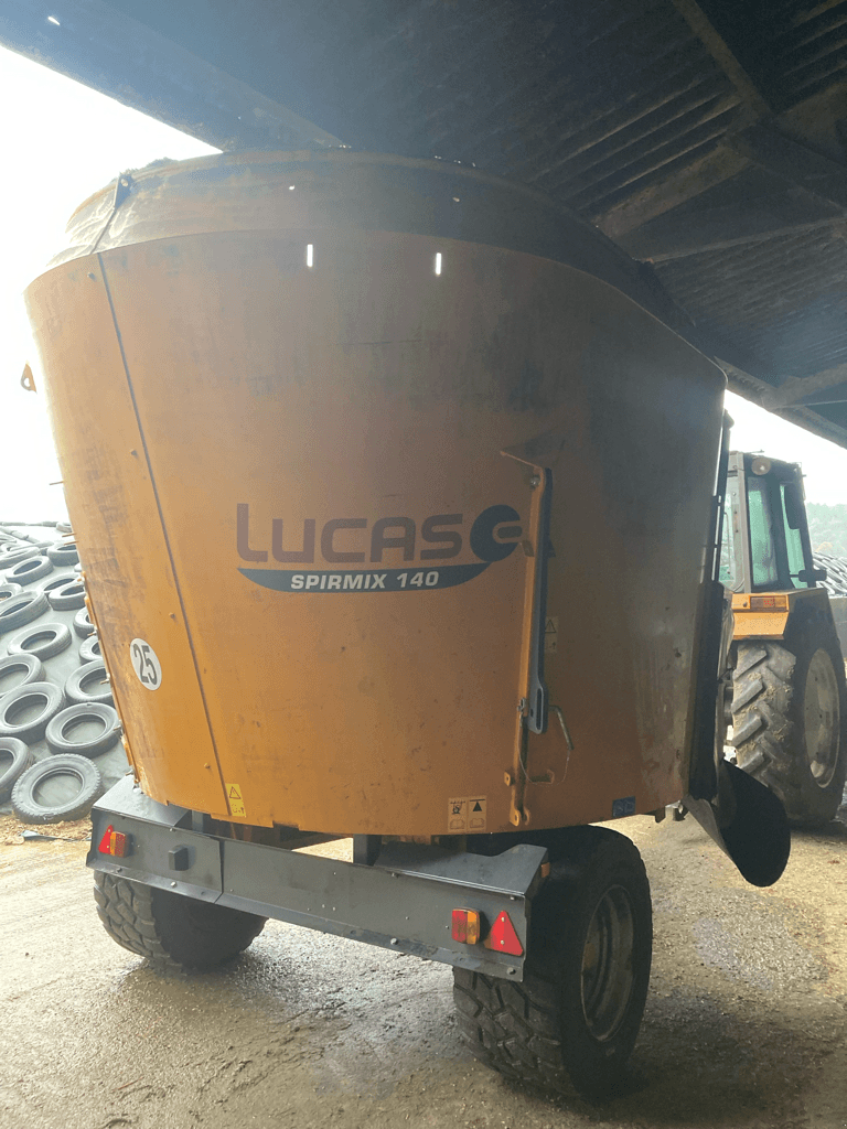 Futtermischwagen typu Lucas SPIRMIX 140 TRAPPE, Gebrauchtmaschine v TREMEUR (Obrázok 2)