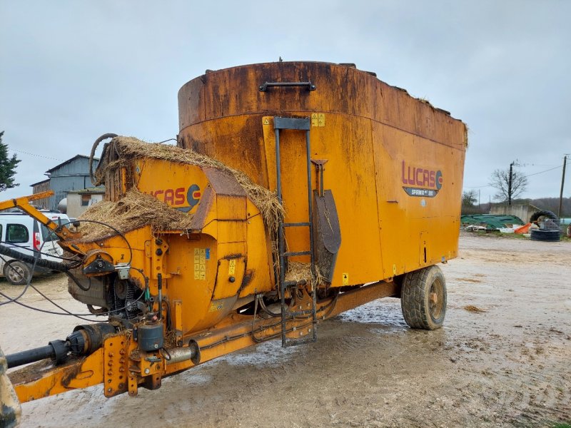 Futtermischwagen от тип Lucas Sprimix jet 260, Gebrauchtmaschine в SAINT LOUP (Снимка 1)