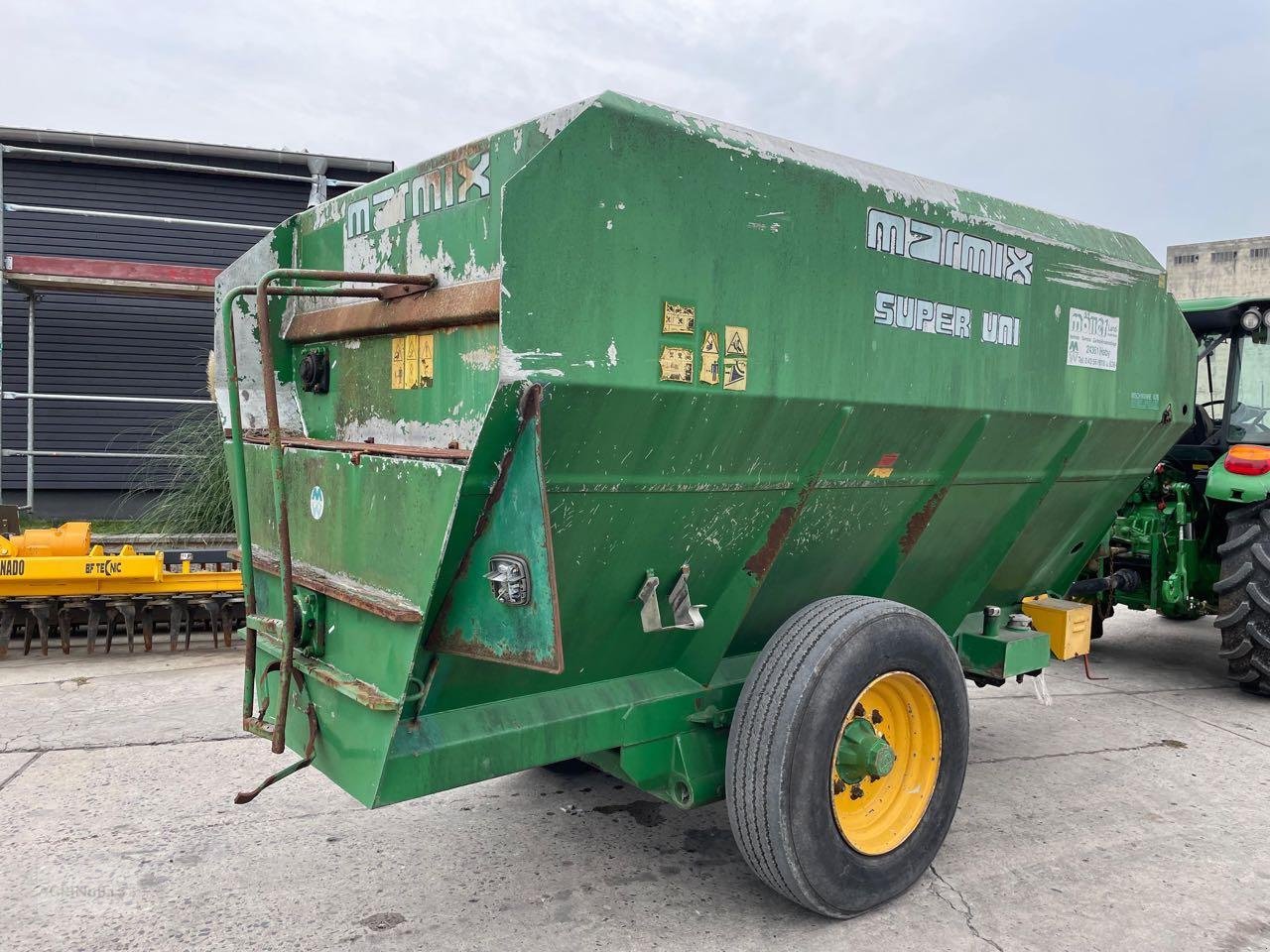 Futtermischwagen des Typs Marmix S Uni 9 SX Wiegeeinrichtung, Gebrauchtmaschine in Prenzlau (Bild 3)