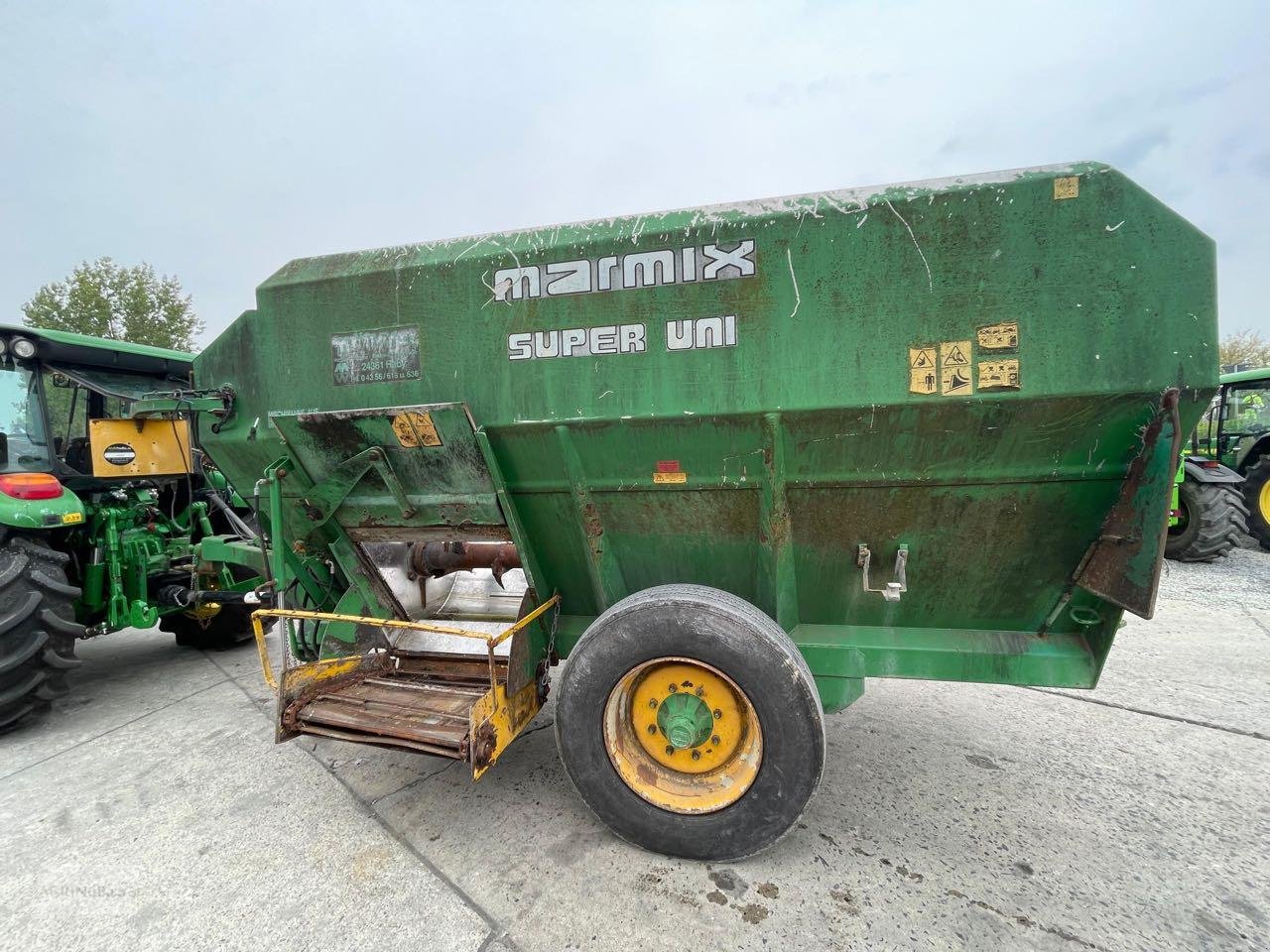 Futtermischwagen des Typs Marmix S Uni 9 SX Wiegeeinrichtung, Gebrauchtmaschine in Prenzlau (Bild 7)