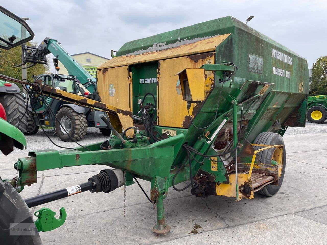 Futtermischwagen Türe ait Marmix S Uni 9 SX Wiegeeinrichtung, Gebrauchtmaschine içinde Prenzlau (resim 8)