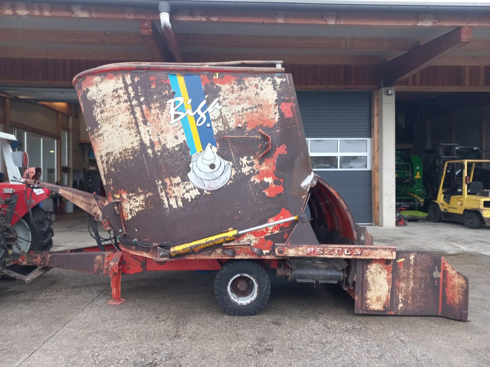 Futtermischwagen des Typs Peecon BIGA 12 VLM, Gebrauchtmaschine in Villach/Zauchen (Bild 7)