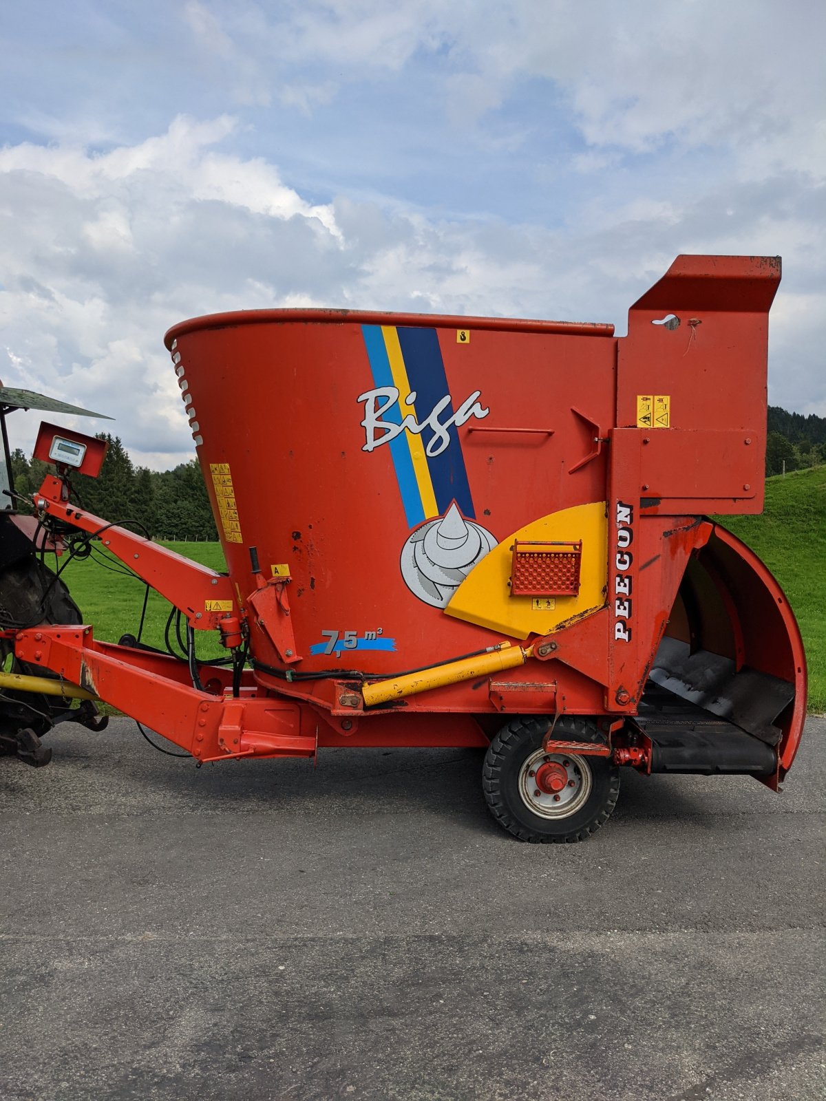 Futtermischwagen du type Peecon Biga Biga VML 075, Gebrauchtmaschine en Oberstaufen (Photo 1)