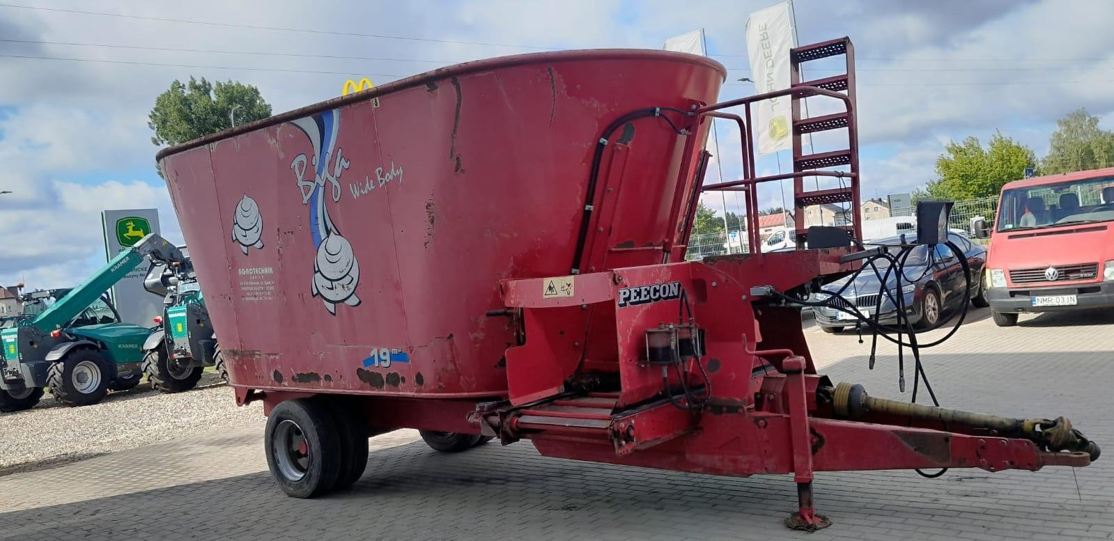 Futtermischwagen van het type Peecon VMW 19M3, Gebrauchtmaschine in Mrągowo (Foto 7)