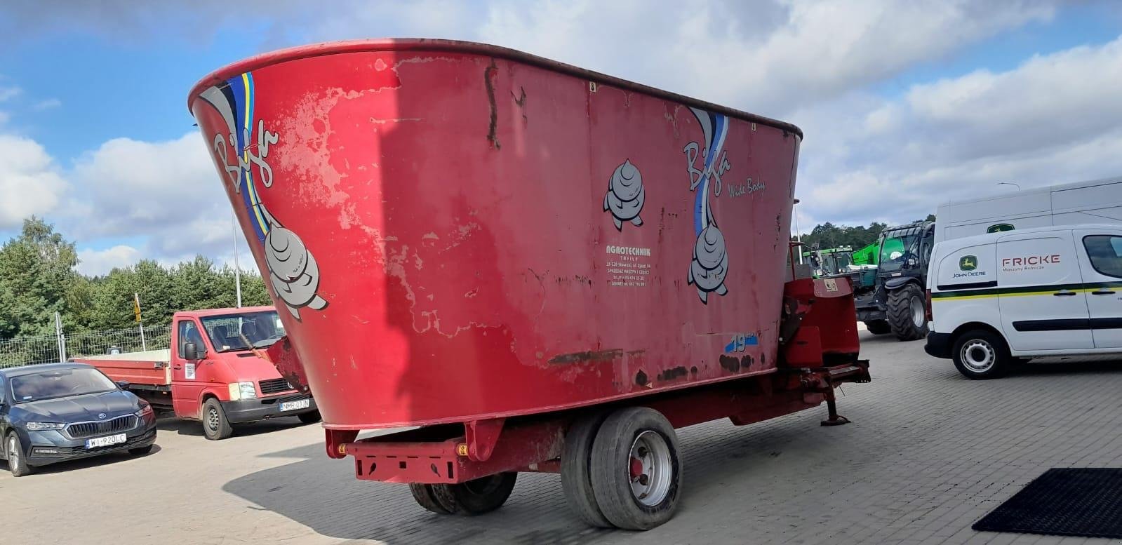 Futtermischwagen van het type Peecon VMW 19M3, Gebrauchtmaschine in Mrągowo (Foto 8)