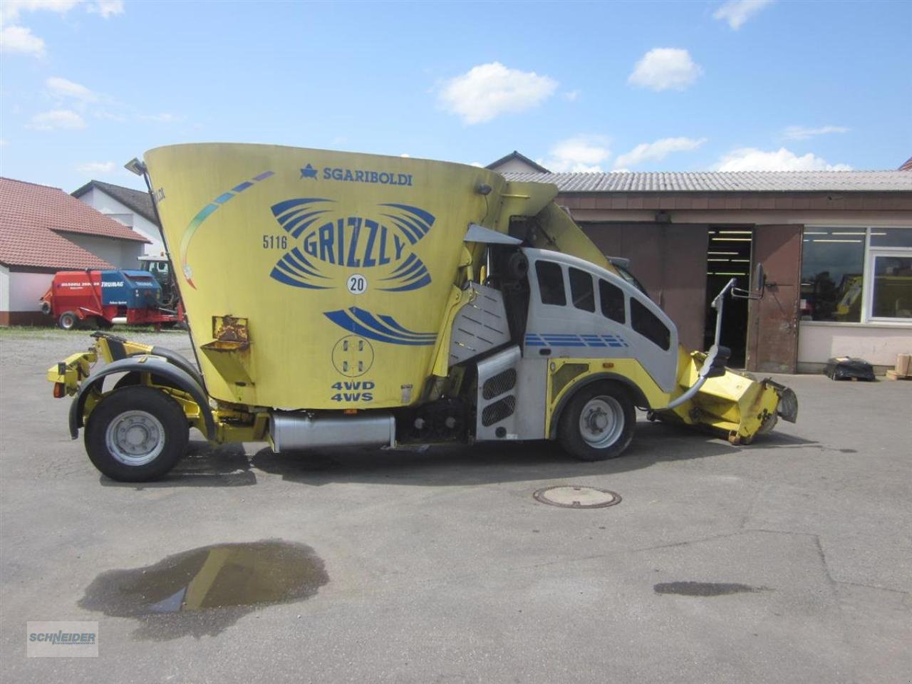 Futtermischwagen Türe ait Sgariboldi GRIZZLIY 5116/1, Gebrauchtmaschine içinde Herrenberg - Gueltstein (resim 2)