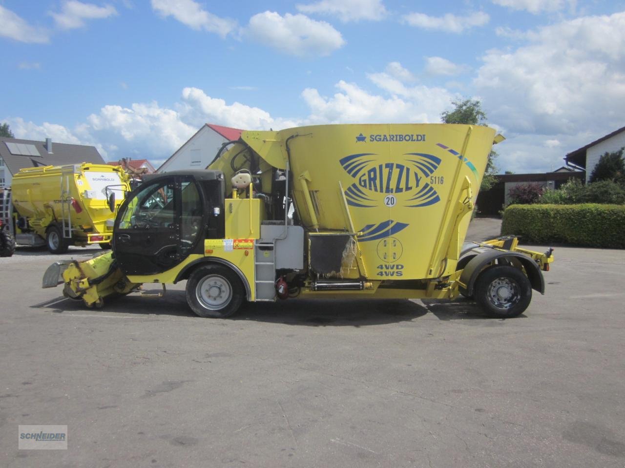 Futtermischwagen Türe ait Sgariboldi GRIZZLIY 5116/1, Gebrauchtmaschine içinde Herrenberg - Gueltstein (resim 5)