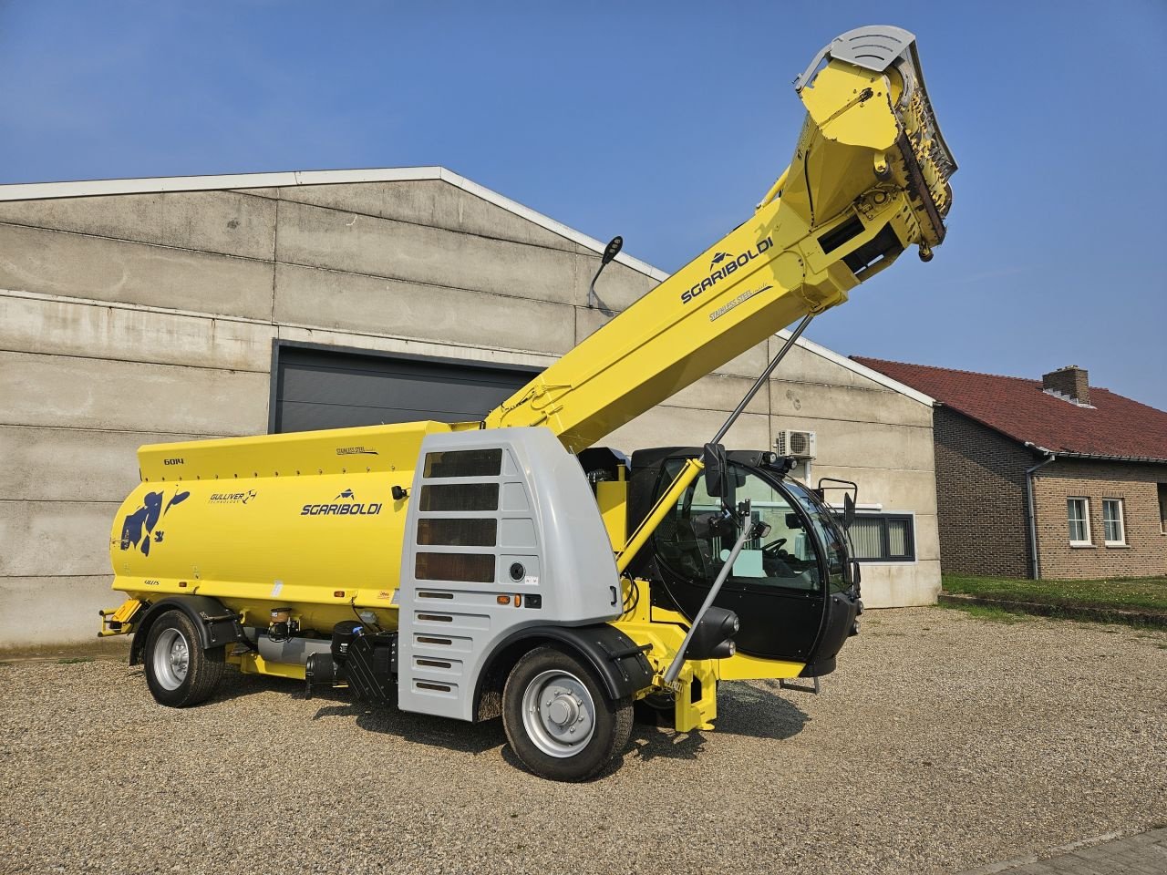 Futtermischwagen del tipo Sgariboldi Gulliver 6014, Gebrauchtmaschine en Buchten (Imagen 1)