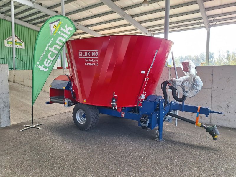 Futtermischwagen of the type Siloking Compact 10 T, Neumaschine in Bergheim