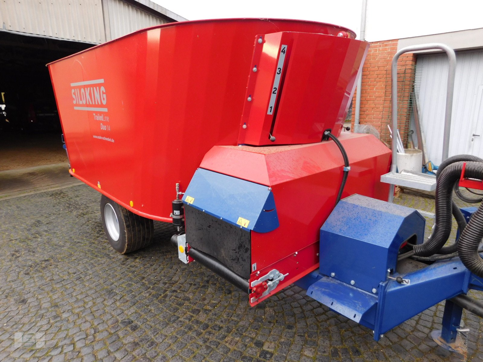 Futtermischwagen del tipo Siloking Duo 14, Neumaschine en Gross-Bieberau (Imagen 4)