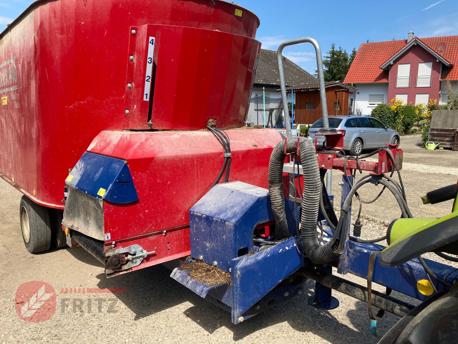 Futtermischwagen Türe ait Siloking Duo 16, Gebrauchtmaschine içinde Kempten (resim 5)