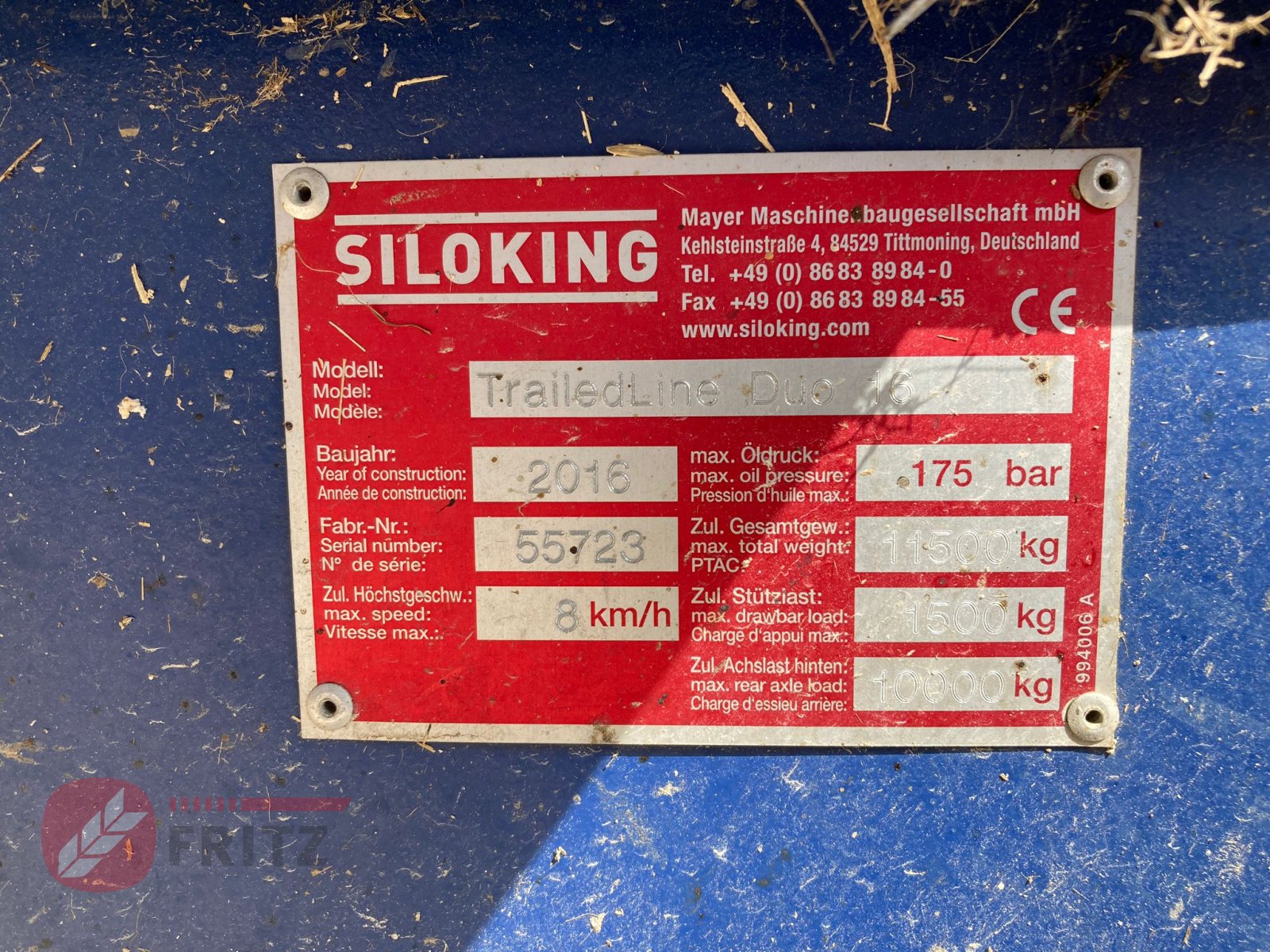 Futtermischwagen za tip Siloking Duo 16, Gebrauchtmaschine u Kempten (Slika 13)