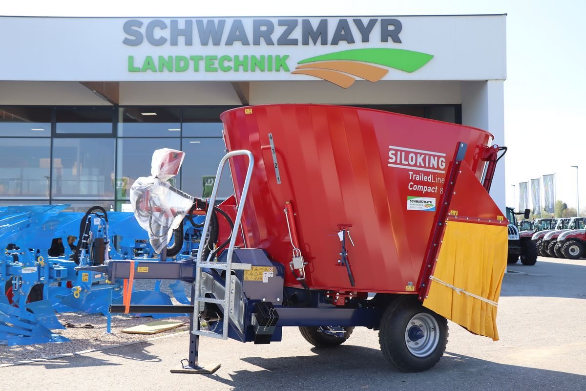 Futtermischwagen Türe ait Siloking Kompakt 8m³, Neumaschine içinde Schlitters (resim 1)