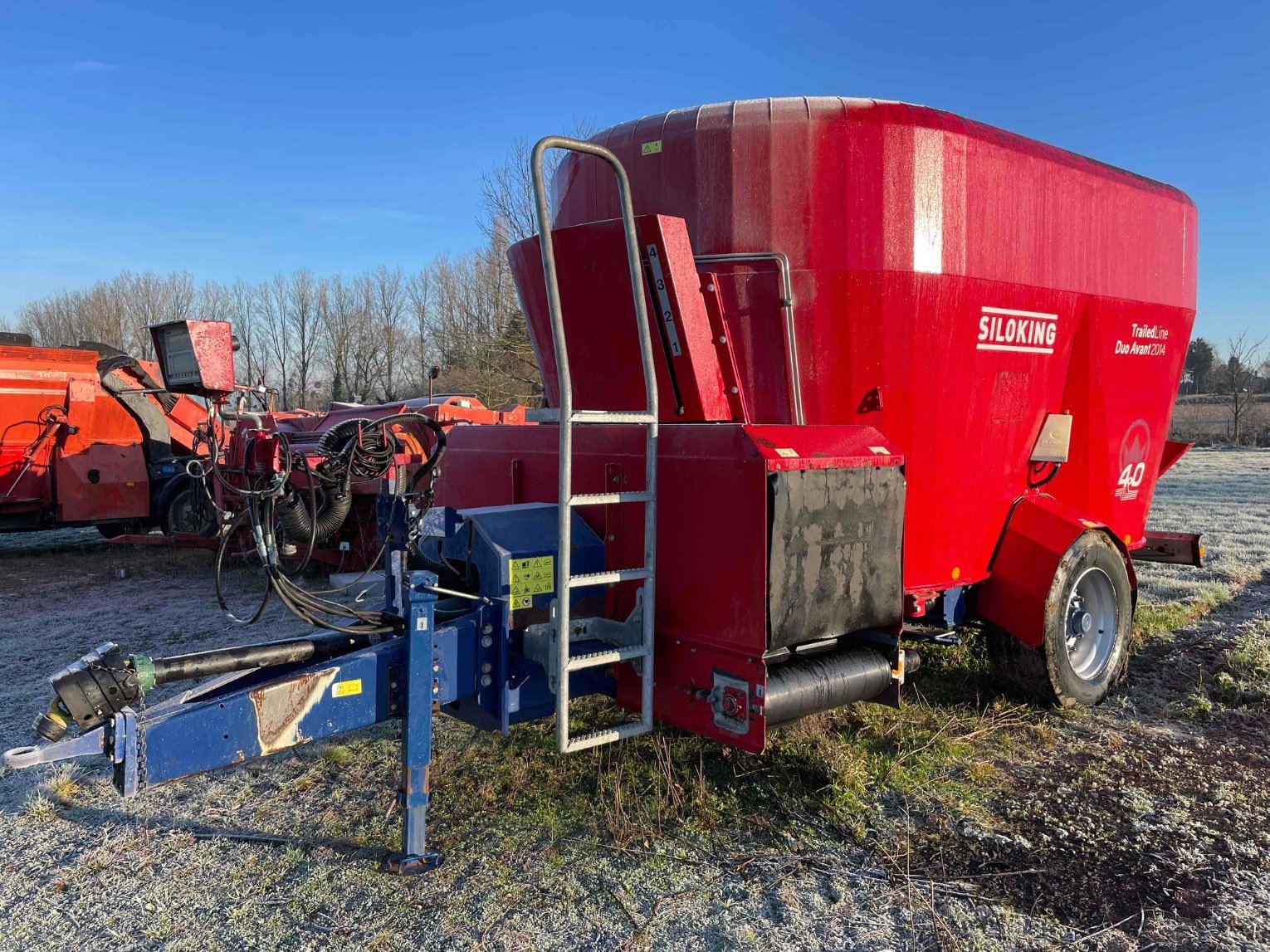 Futtermischwagen des Typs Siloking Mélangeuse TRAILEDLINE40 PREMIUM Siloking, Gebrauchtmaschine in SAINT CLAIR SUR ELLE (Bild 1)