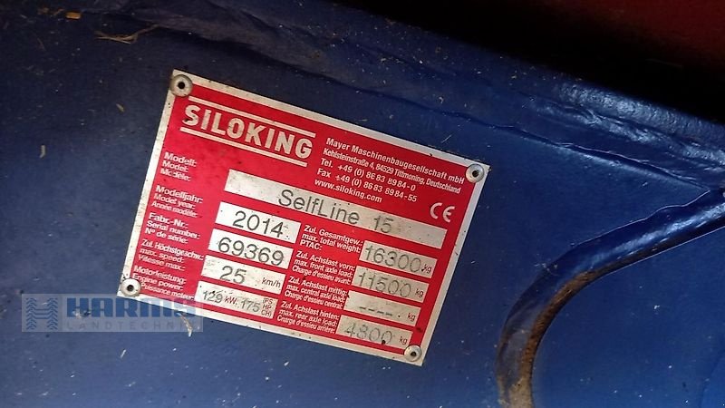 Futtermischwagen tip Siloking Selfline Premium 2015, Gebrauchtmaschine in Sassenholz (Poză 12)