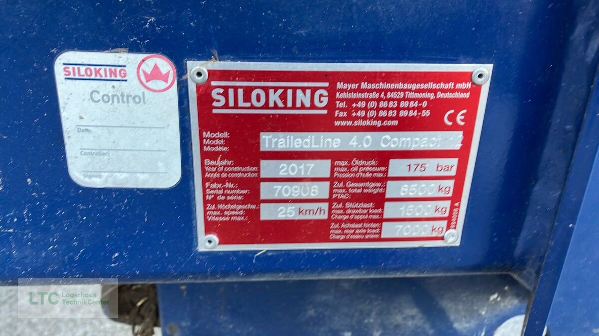 Futtermischwagen typu Siloking TrailedLine 4.0 Compact 12, Gebrauchtmaschine v Redlham (Obrázok 13)