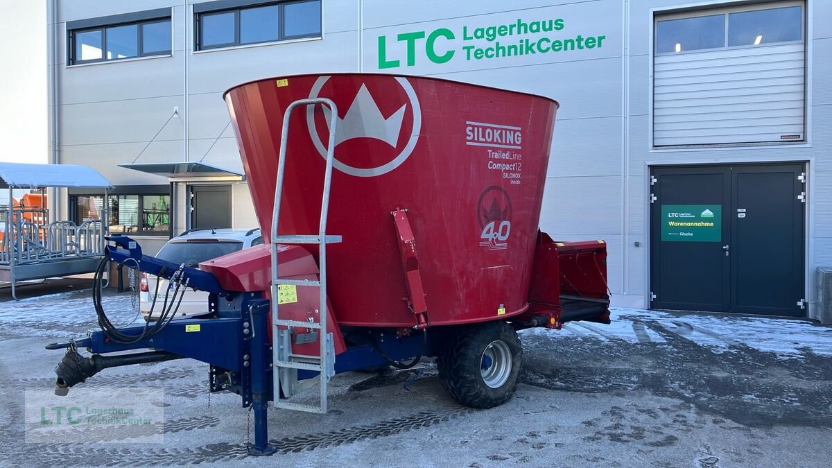 Futtermischwagen typu Siloking TrailedLine 4.0 Compact 12, Gebrauchtmaschine w Redlham (Zdjęcie 1)