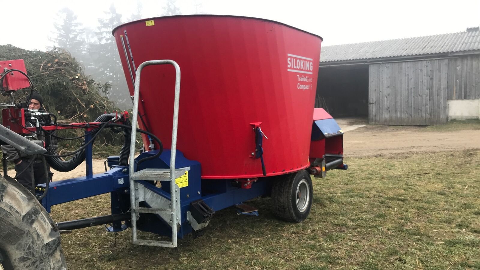 Futtermischwagen van het type Siloking TrailedLine Compact 8, Gebrauchtmaschine in Zwettl (Foto 1)