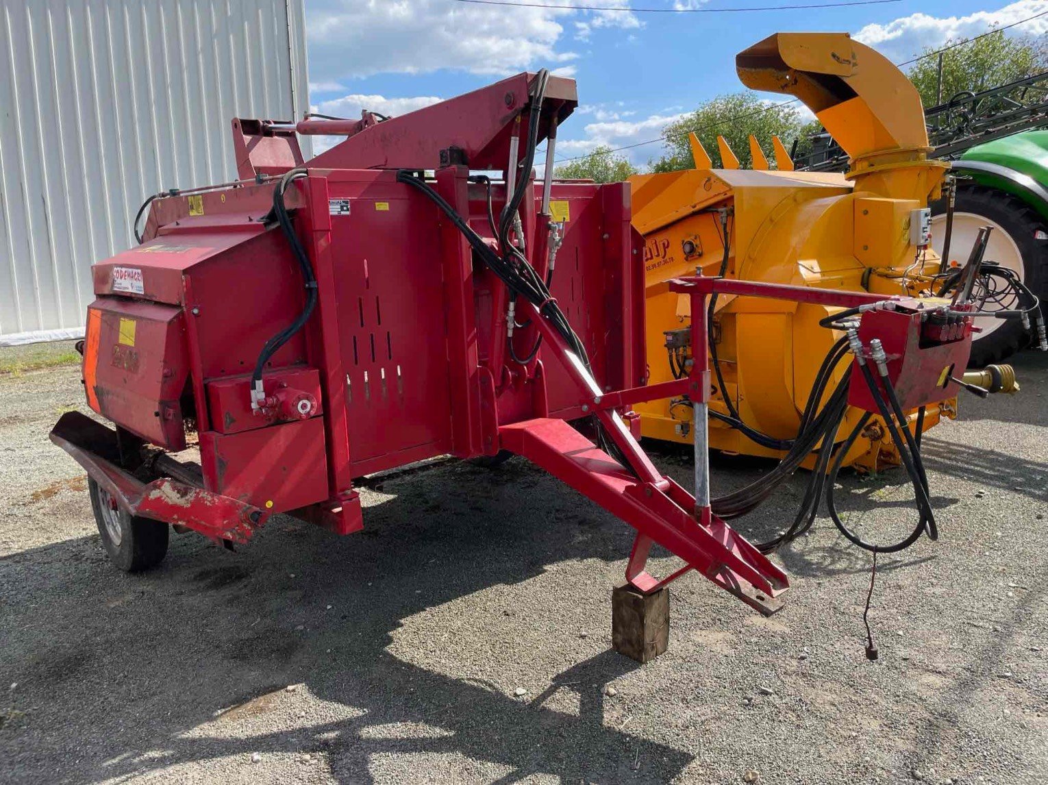 Futtermischwagen del tipo Sonstige Désileuse 2500 2500 Gyrax, Gebrauchtmaschine en SAINT CLAIR SUR ELLE (Imagen 1)