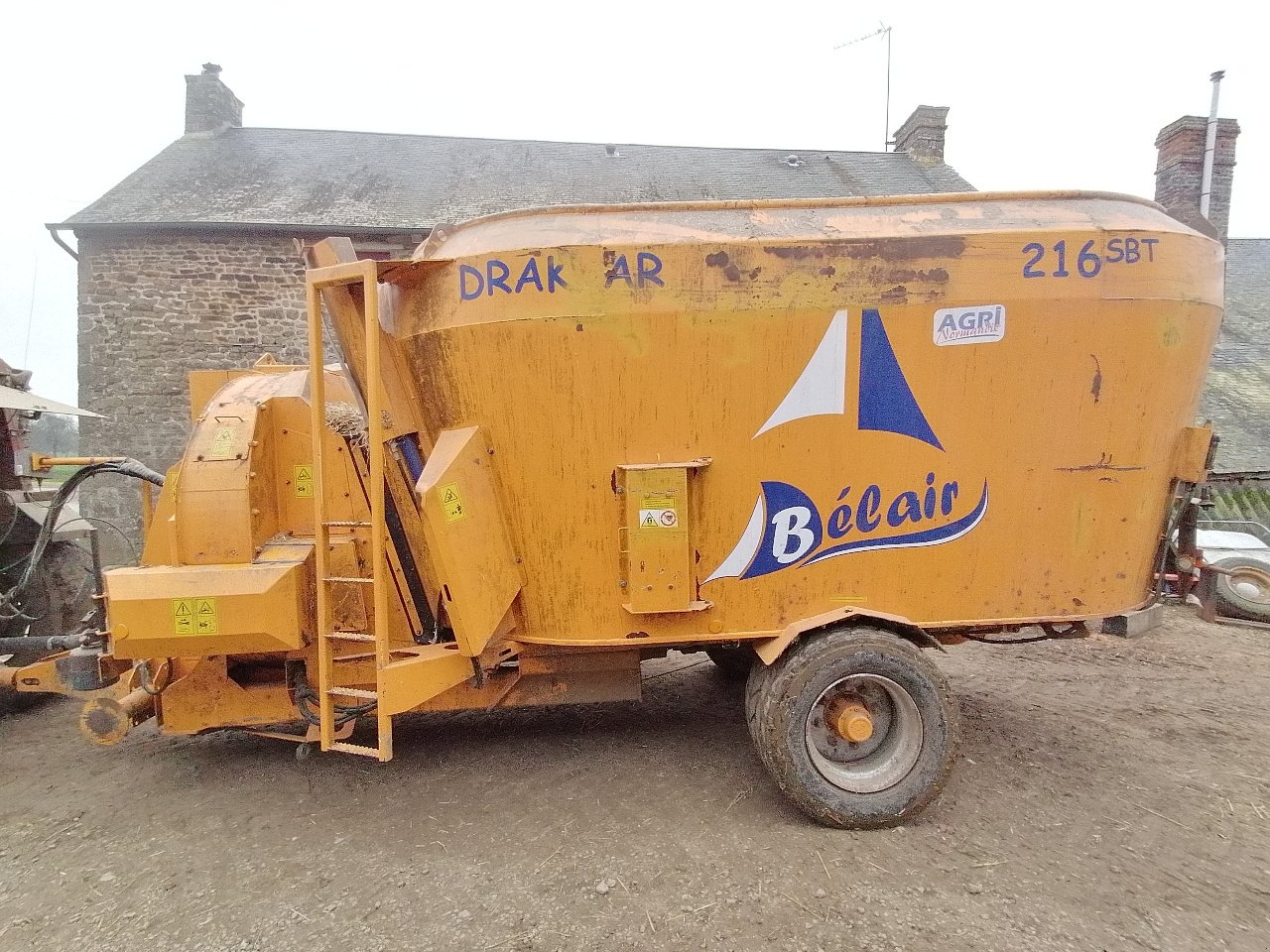 Futtermischwagen del tipo Sonstige Drakkar 216 SBT, Gebrauchtmaschine In Combourg (Immagine 1)