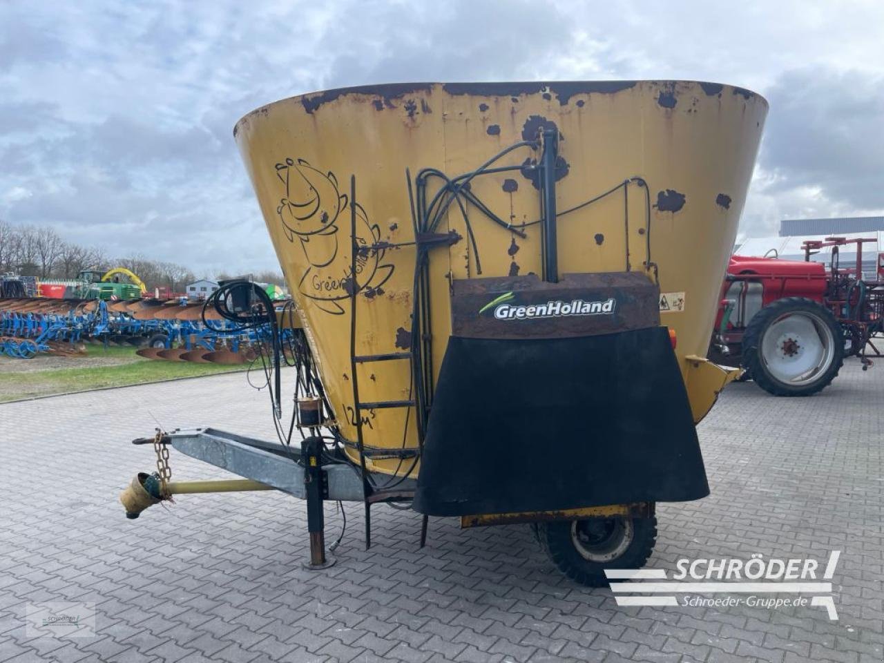 Futtermischwagen van het type Sonstige GREEN HOLLAND GH 120, Gebrauchtmaschine in Wildeshausen (Foto 4)