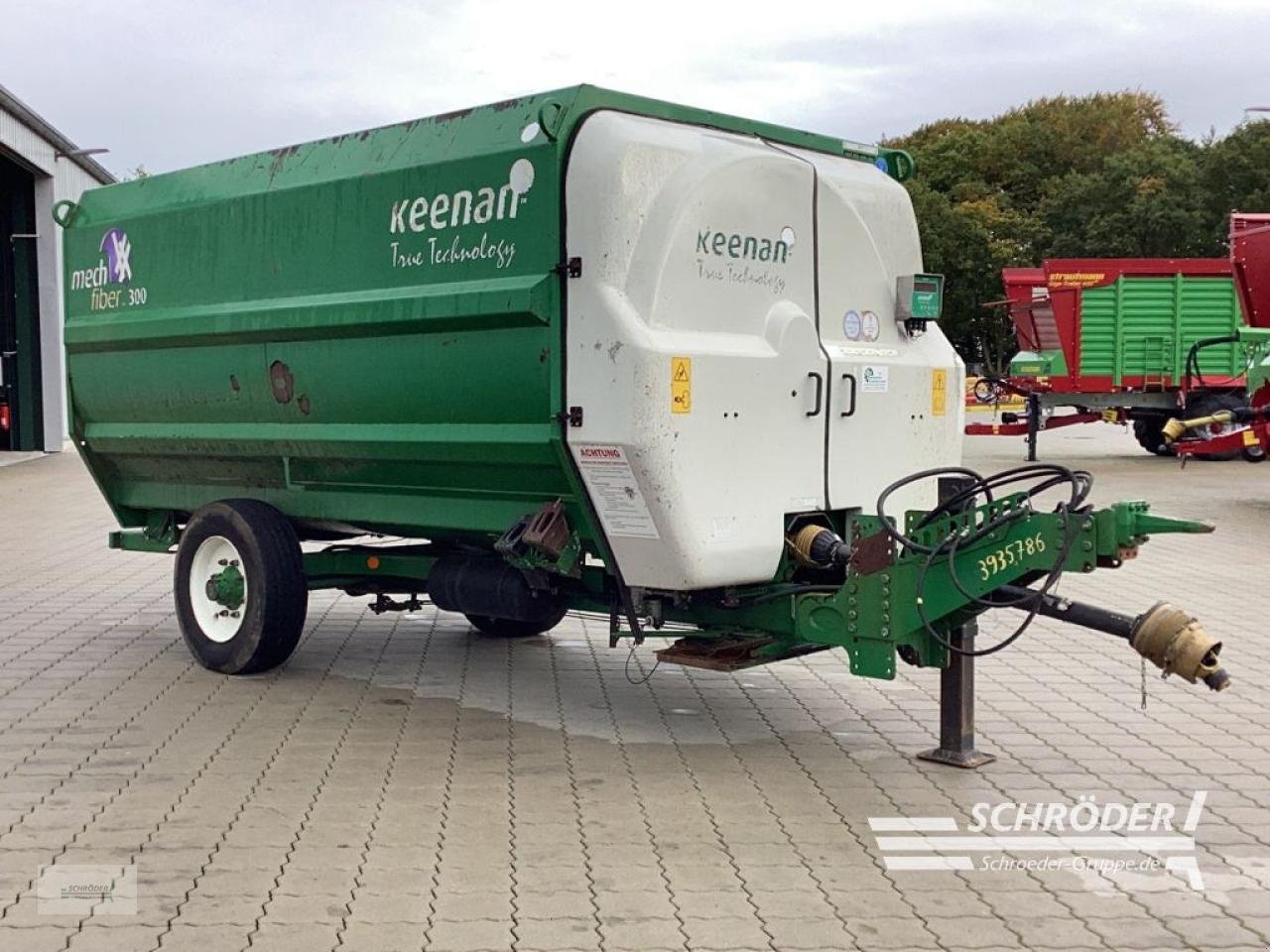 Futtermischwagen Türe ait Sonstige KEENAN MF300, Gebrauchtmaschine içinde Hemmoor (resim 2)