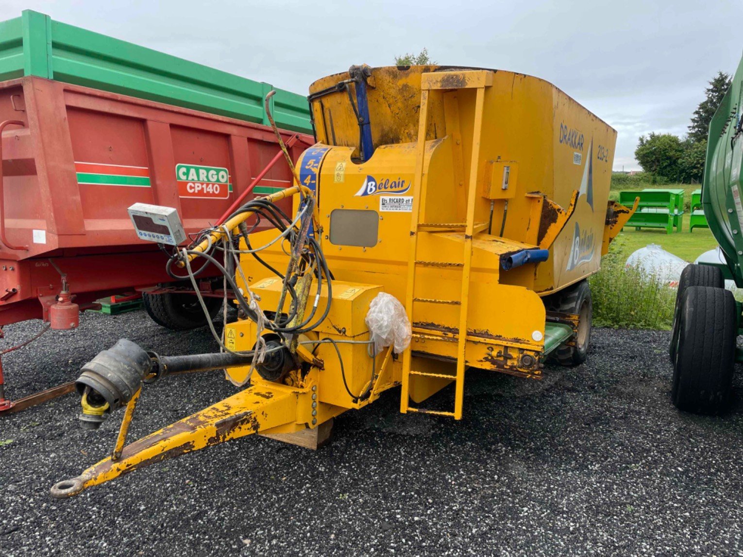 Futtermischwagen a típus Sonstige Mélangeuse 213-2 Belair, Gebrauchtmaschine ekkor: LA SOUTERRAINE (Kép 1)