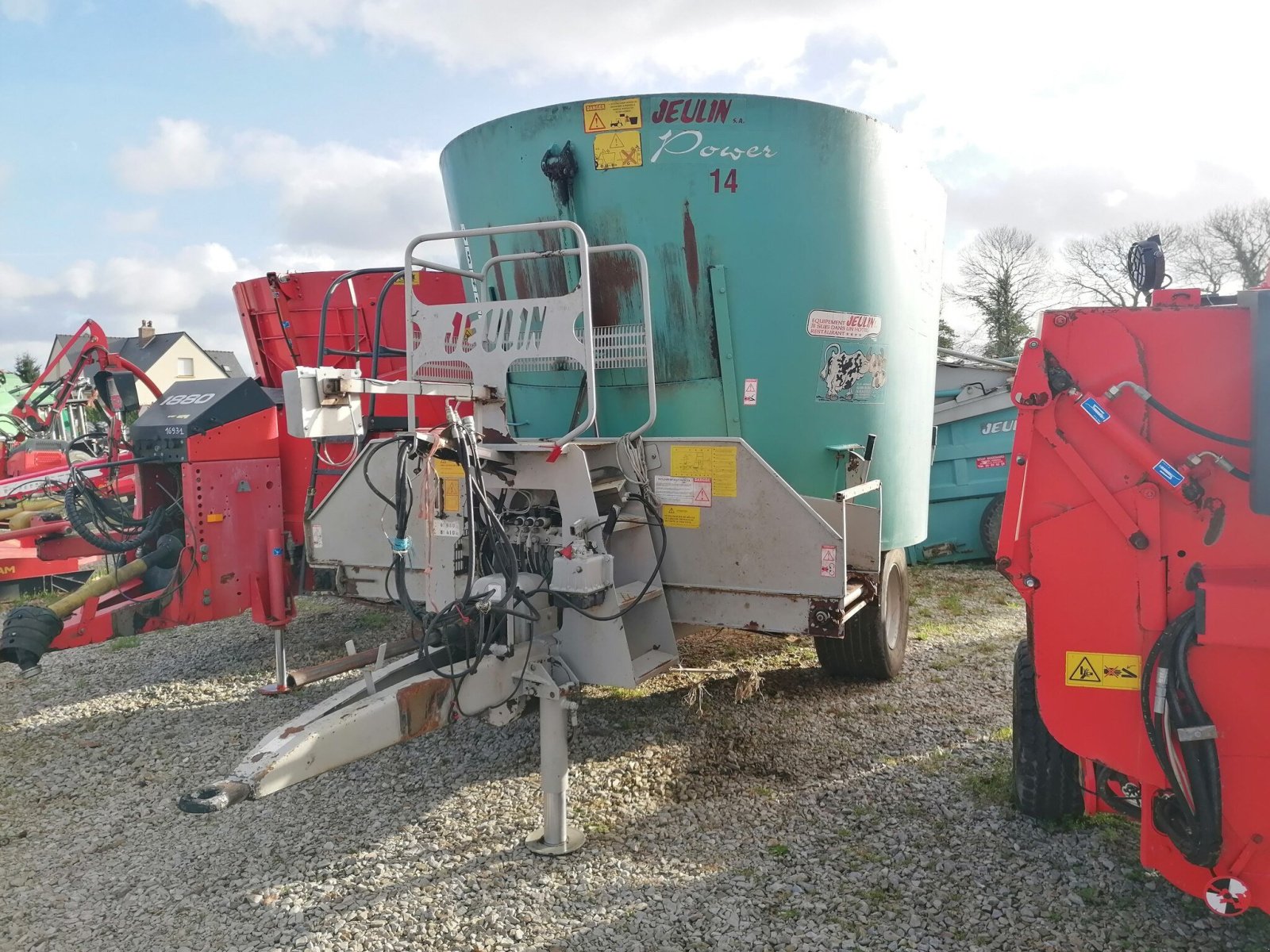 Futtermischwagen Türe ait Sonstige POWER 14, Gebrauchtmaschine içinde Le Horps (resim 4)