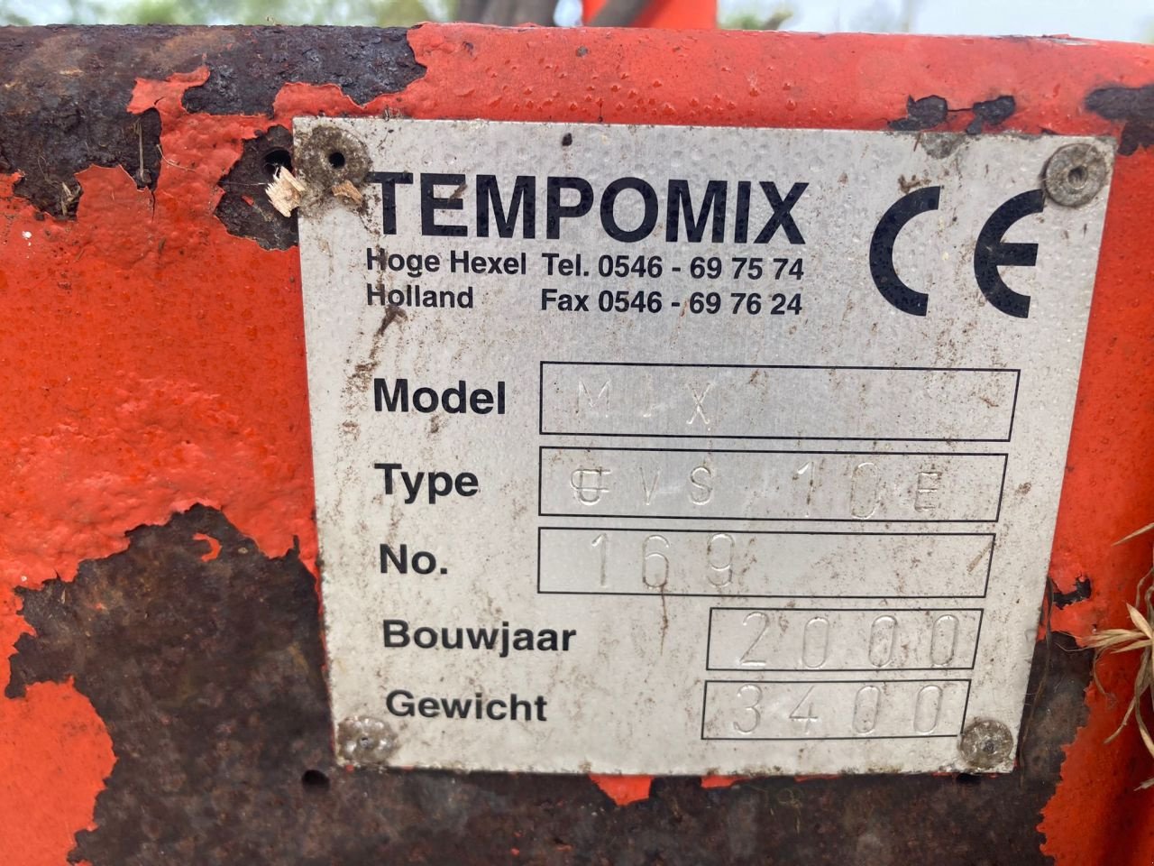 Futtermischwagen Türe ait Sonstige Tempomix VS 100E, Gebrauchtmaschine içinde Stolwijk (resim 3)