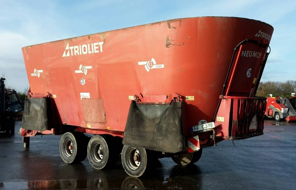 Futtermischwagen Türe ait Sonstige Voermengwagen Trioliet Solomix 3-4600, Gebrauchtmaschine içinde Stegeren (resim 3)